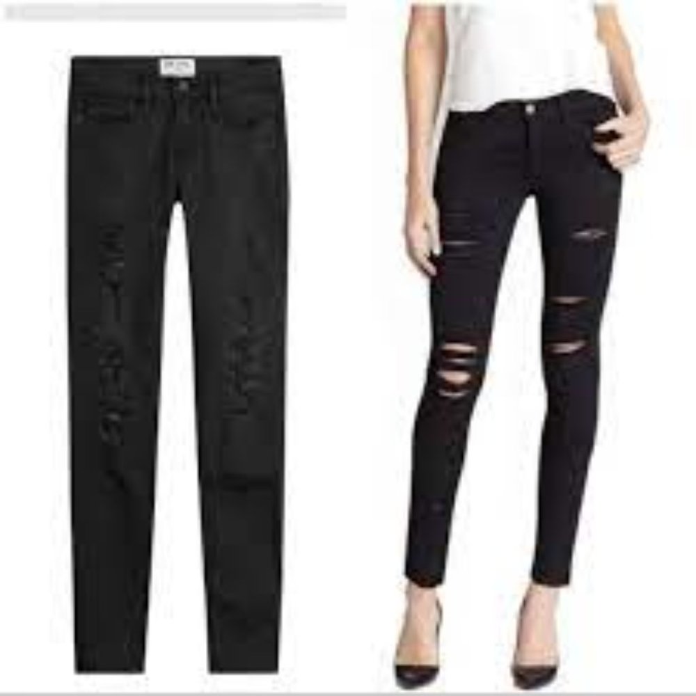 FEAME Black Le Skinny de Jeanne size 27